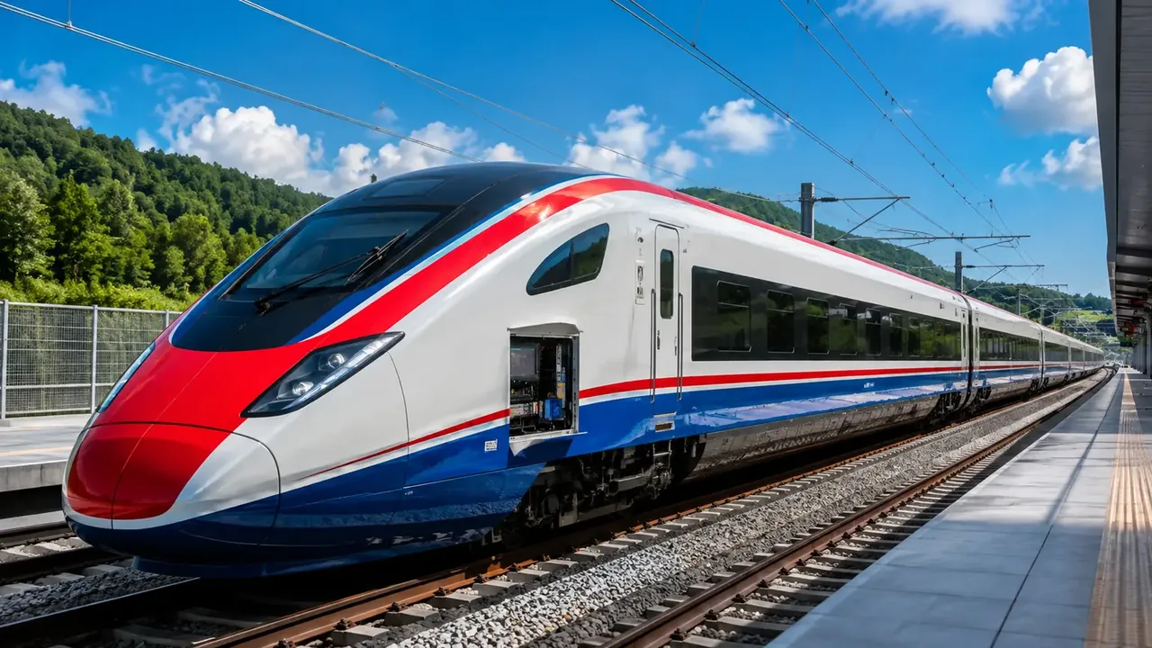 High-speed rail system with rugged onboard computing